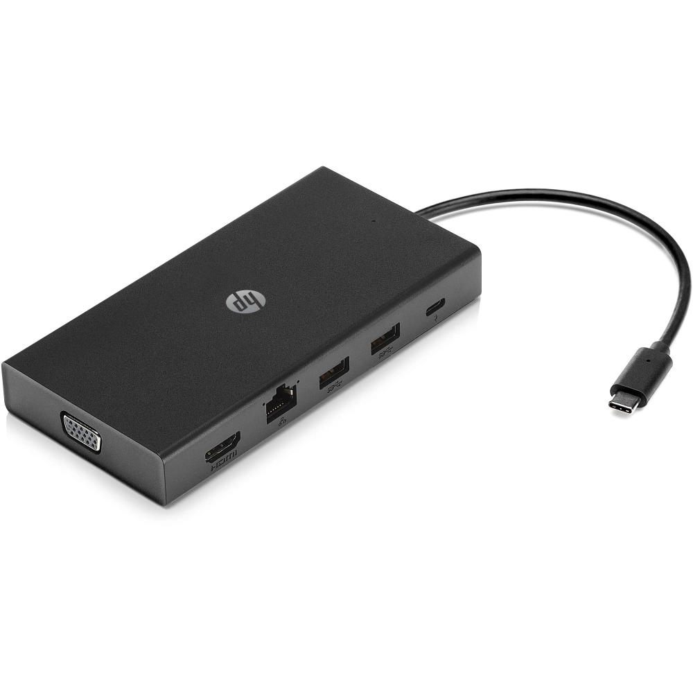 Мини-докстанция HP Travel USB-C multi port Hub (1C1Y5AA) купить по цене  10612 руб.