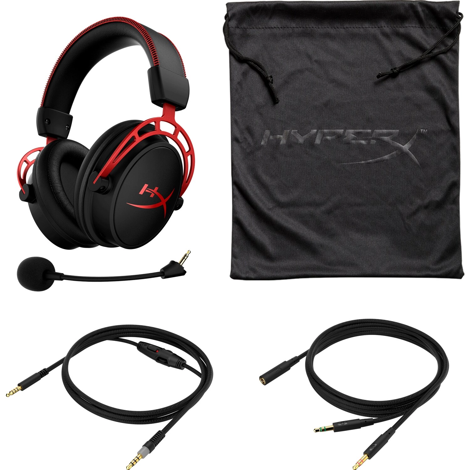 Гарнитура игровая HyperX Cloud Alpha (HX-HSCA-RD/AS) Red (4P5L1AB) купить  по цене 8842 руб.