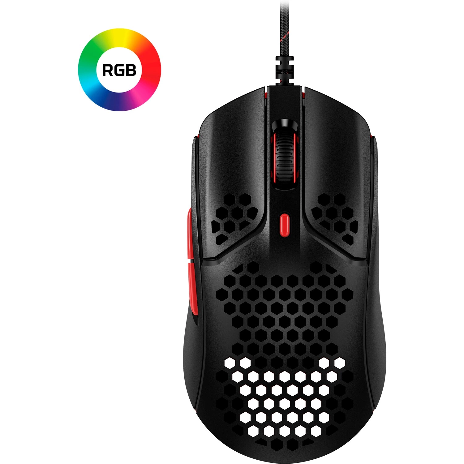 Манипулятор игровой мышь HyperX Pulsefire Haste Black/Red (4P5E3AA) купить  по цене 3405 руб.